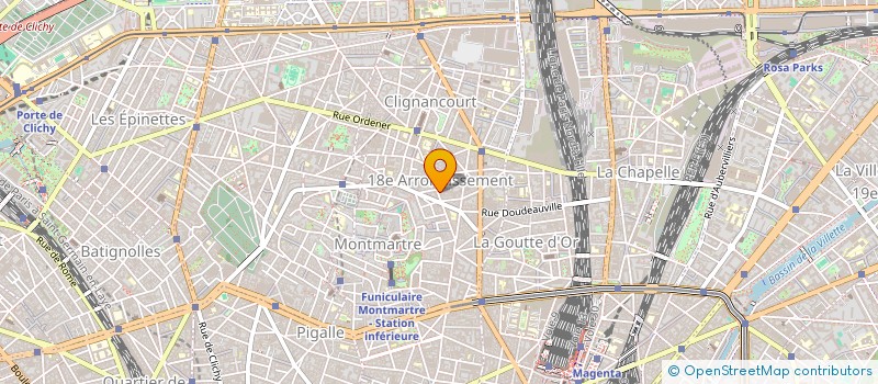 localisation de l'entreprise SUCCESSION GHISLAIN HARDY  PARIS