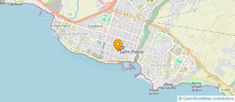 localisation de l'entreprise SUCCESSION HOSMANEX à SAINT-PIERRE