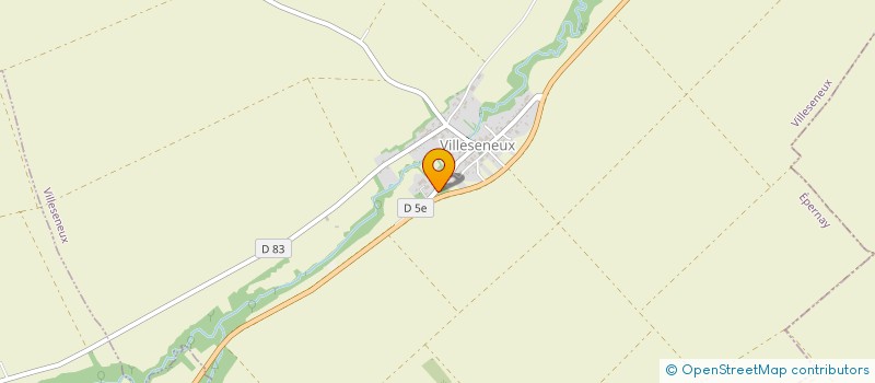 localisation de l'entreprise SUCCESSION HUBERT JEANNE  VILLESENEUX