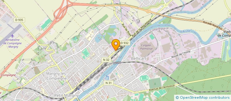 localisation de l'entreprise SUCCESSION INDIVISION BRION MARIA  CLAIROIX