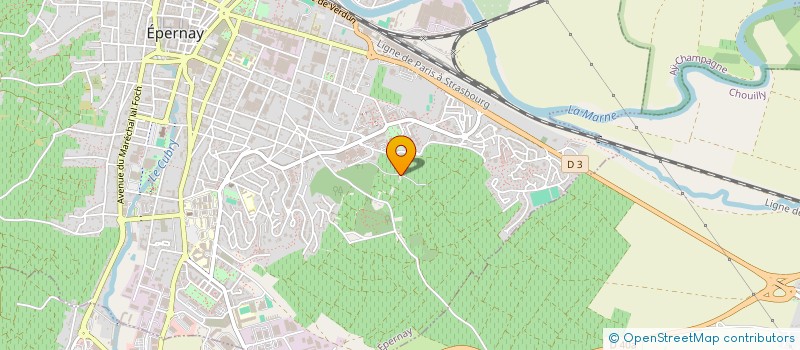 localisation de l'entreprise SUCCESSION LECLERC FABRICE  EPERNAY