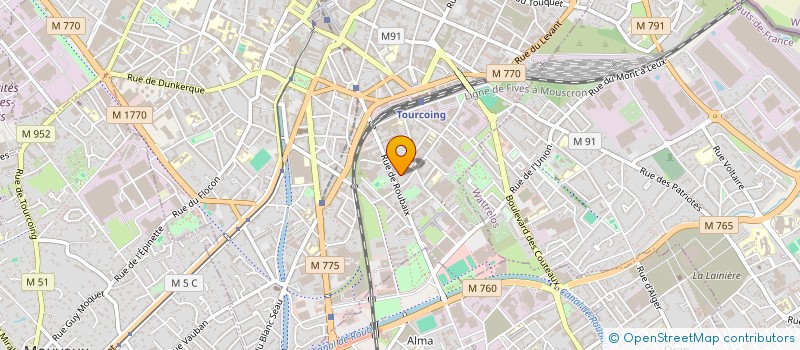 localisation de l'entreprise SUCCESSION LEJOUR à TOURCOING