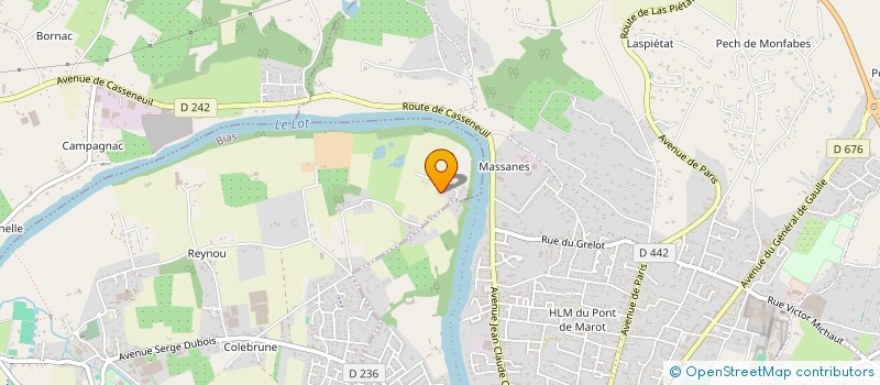 localisation de l'entreprise SUCCESSION MARTINS JOSE  BIAS