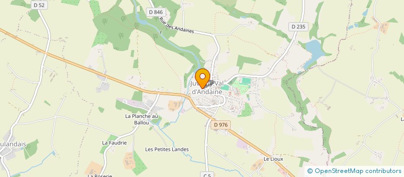 localisation de l'entreprise SUCCESSION MAYENT à JUVIGNY VAL D'ANDAINE