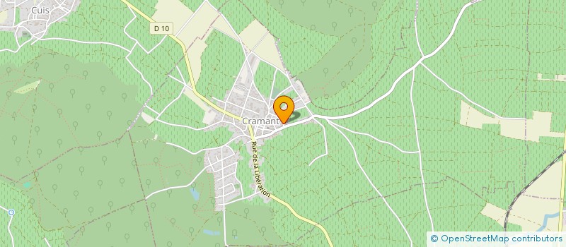 localisation de l'entreprise SUCCESSION MOUTON MICHELINE à CRAMANT