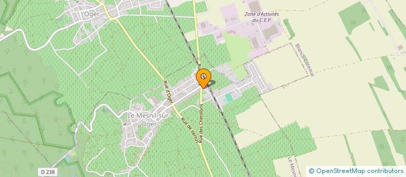 localisation de l'entreprise SUCCESSION PIERMAY WILLIAM  LE MESNIL-SUR-OGER