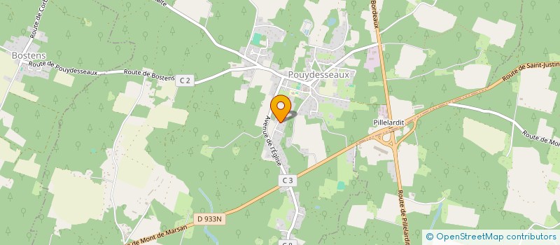 localisation de l'entreprise SUCCESSION PINSOLLE JEAN MARIE  RETJONS