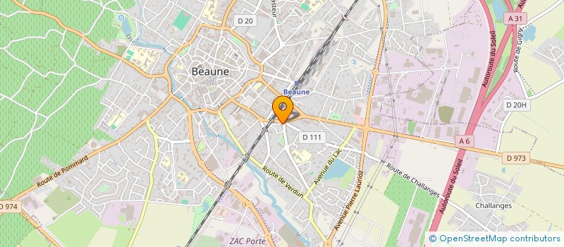 localisation de l'entreprise SUCCESSION ROUSSEAU ANDRE à BEAUNE