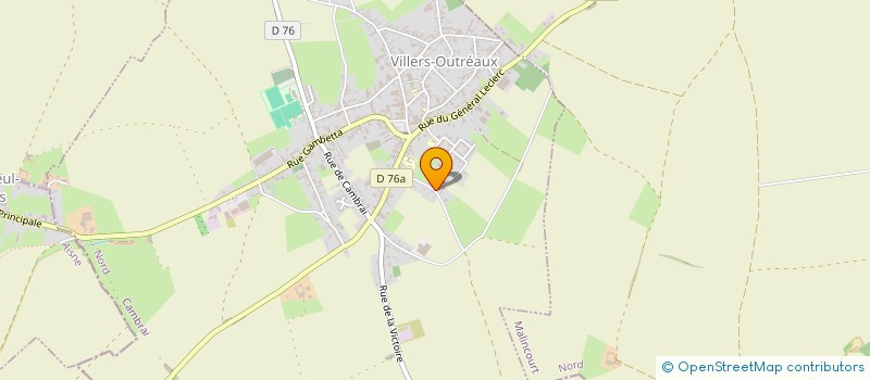 localisation de l'entreprise SUCCESSION VEUVE CORNAILLE à VILLERS-OUTREAUX