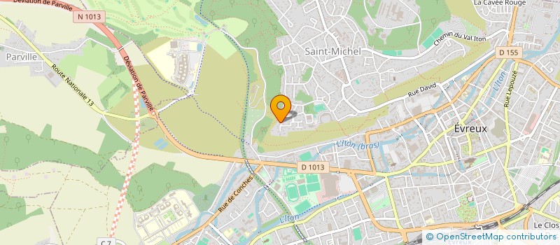 localisation de l'entreprise SUCCESSTHINK  VERNON