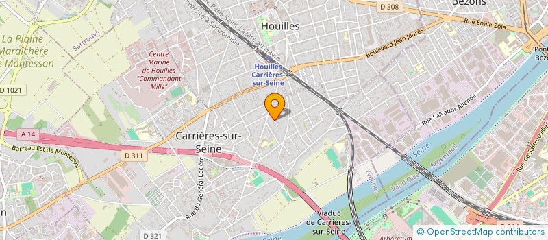 localisation de l'entreprise SUCCULENCE à CARRIERES-SUR-SEINE