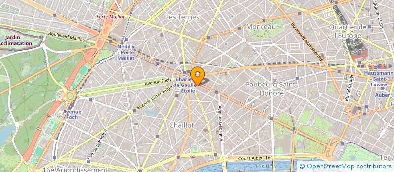 localisation de l'entreprise SUCDEN INTERNATIONAL à PARIS