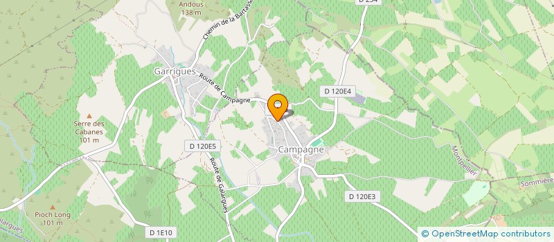 localisation de l'entreprise SUCH CONCEPT AGENCEMENT  CAMPAGNE