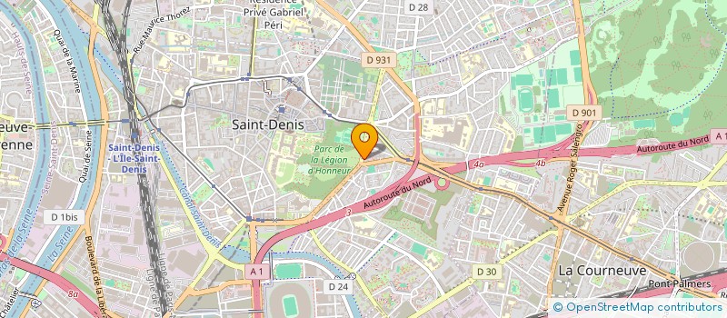 localisation de l'entreprise SUCHARU à SAINT-DENIS