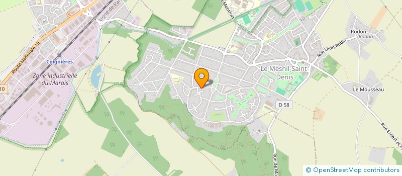 localisation de l'entreprise SUCHET INGENIERIE  LE MESNIL-SAINT-DENIS