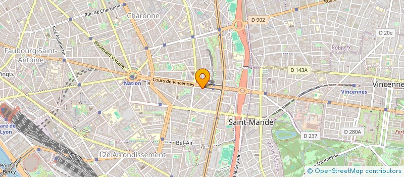 localisation de l'entreprise SUCHI'IN  PARIS