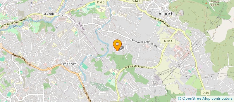 localisation de l'entreprise SUCRE D'ORGE  ALLAUCH