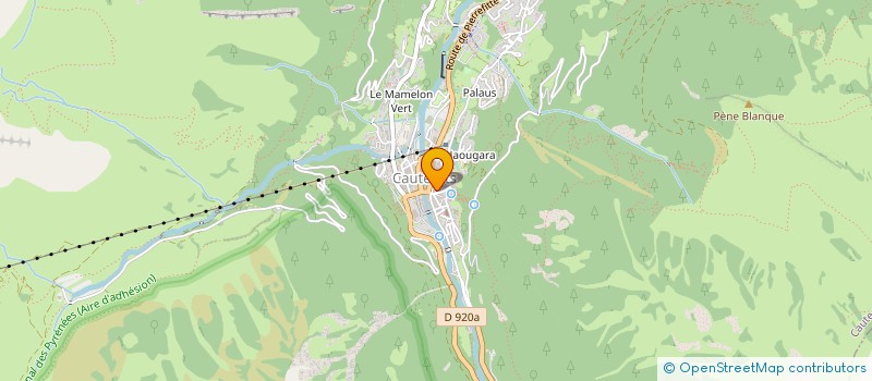 localisation de l'entreprise SUCRE SALE à CAUTERETS