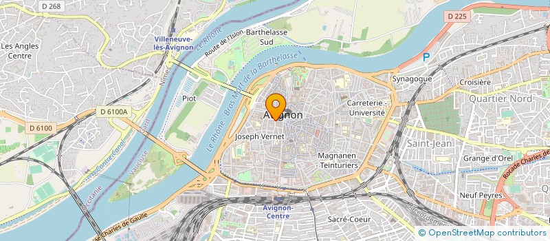 localisation de l'entreprise SUCRE SALE à AVIGNON