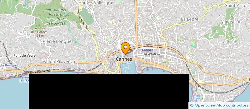 localisation de l'entreprise SUCRE SALE à CANNES