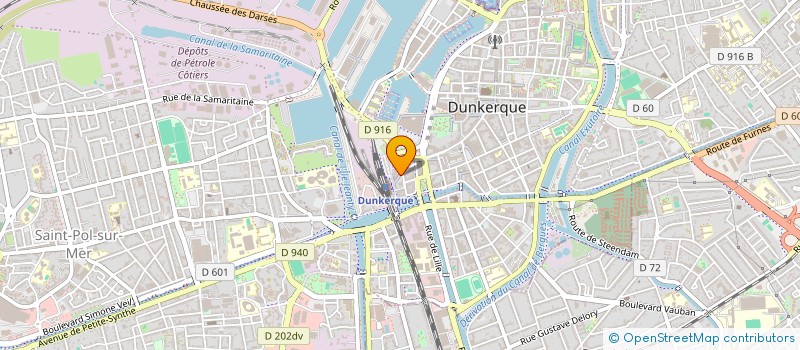 localisation de l'entreprise SUCRE SALE à DUNKERQUE