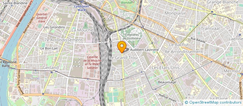 localisation de l'entreprise SUCRE & SALE  LYON