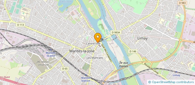 localisation de l'entreprise SUCREATION  MANTES-LA-JOLIE