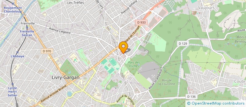 localisation de l'entreprise SUCREBON à LIVRY-GARGAN