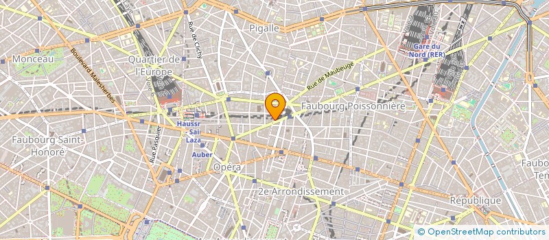 localisation de l'entreprise SUCREPICE LAFAYETTE  PARIS