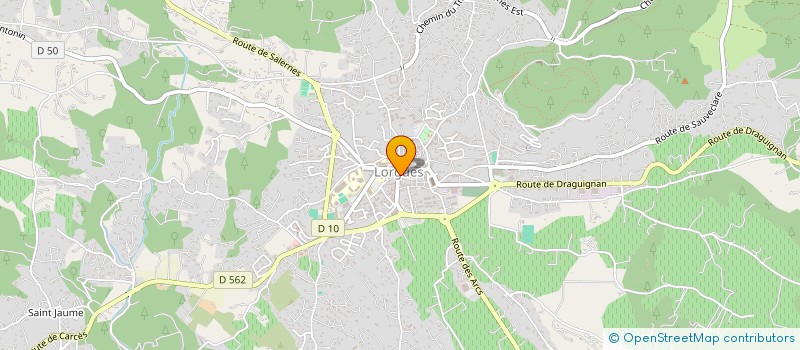 localisation de l'entreprise SUCRES SALES à LORGUES