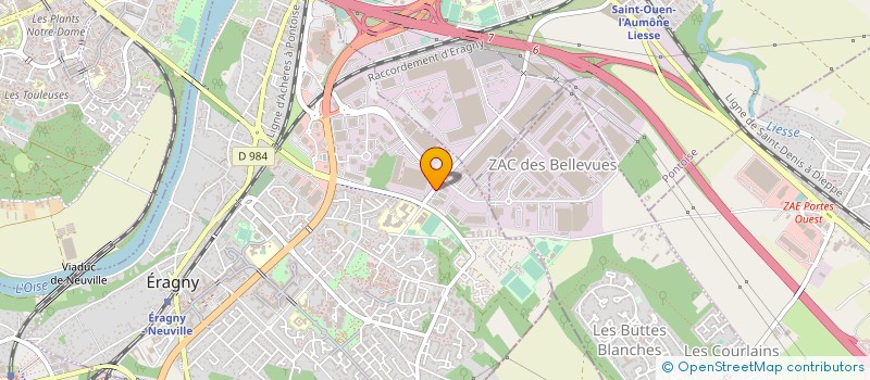 localisation de l'entreprise SUCRESENS à ERAGNY