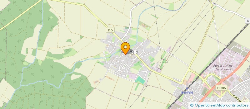 localisation de l'entreprise SUCRETSEL  BENFELD