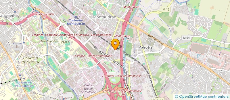 localisation de l'entreprise SUCRINE & CONSEIL  TOULOUSE