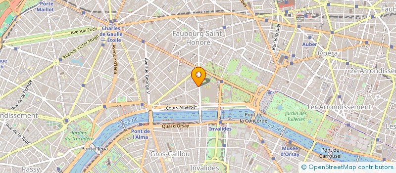 localisation de l'entreprise SUCRIPAR SA  PARIS