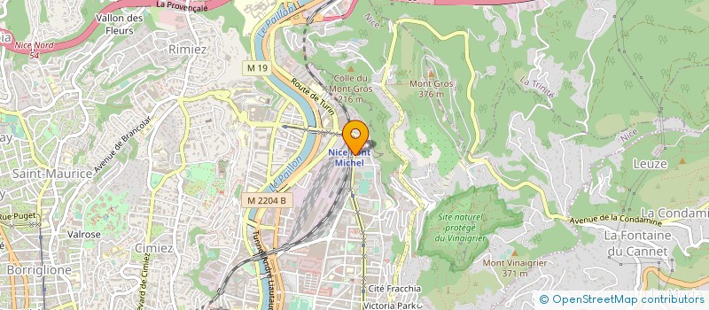 localisation de l'entreprise SUCUPIRA à NICE