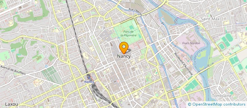 localisation de l'entreprise SUD  NANCY