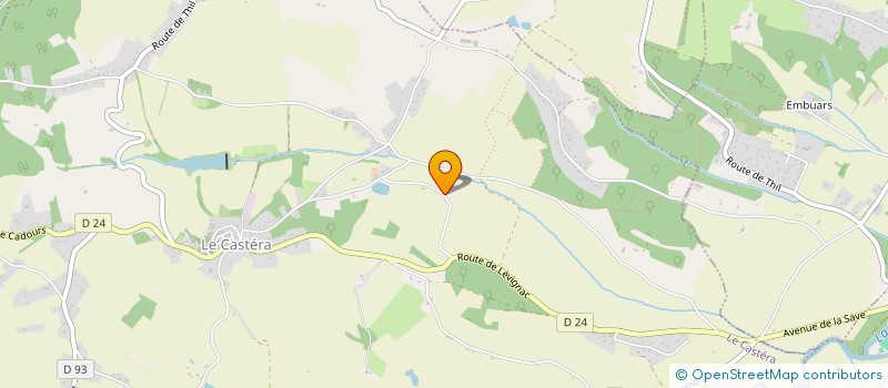 localisation de l'entreprise SUD AERO CONSTELLATION  MONTAIGUT-SUR-SAVE