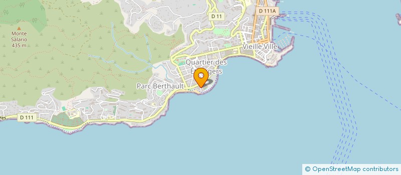 localisation de l'entreprise SUD AGENCEMENT à AJACCIO