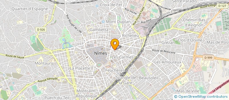 localisation de l'entreprise SUD AGRICOLE  NIMES