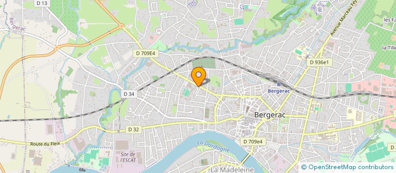 localisation de l'entreprise SUD AGRITRAVAUX à BERGERAC
