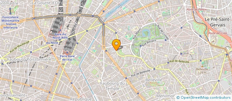 localisation de l'entreprise SUD ALIMENTAIRE à PARIS