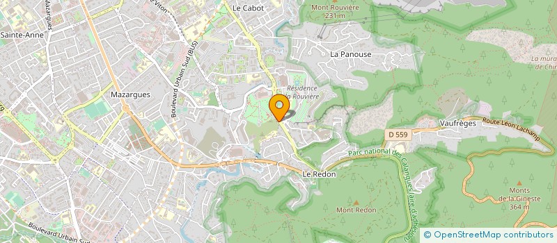 localisation de l'entreprise 'SUD ANESTHESIE'  MARSEILLE