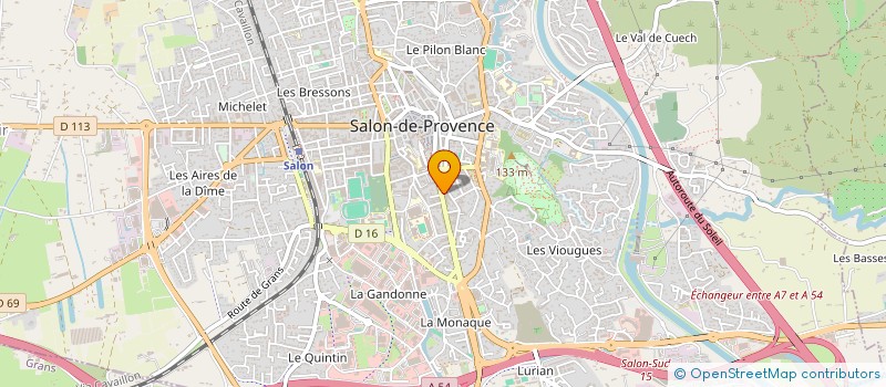 localisation de l'entreprise SUD APPLICATEUR  SALON-DE-PROVENCE