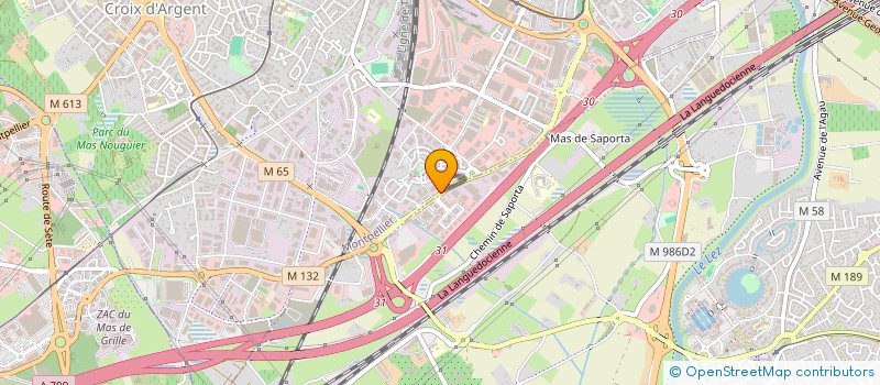 localisation de l'entreprise SUD APPRO à MONTPELLIER