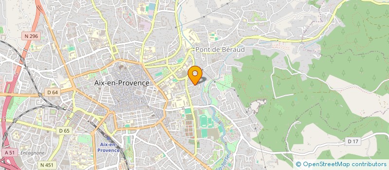 localisation de l'entreprise SUD AQUARELLES à AIX-EN-PROVENCE