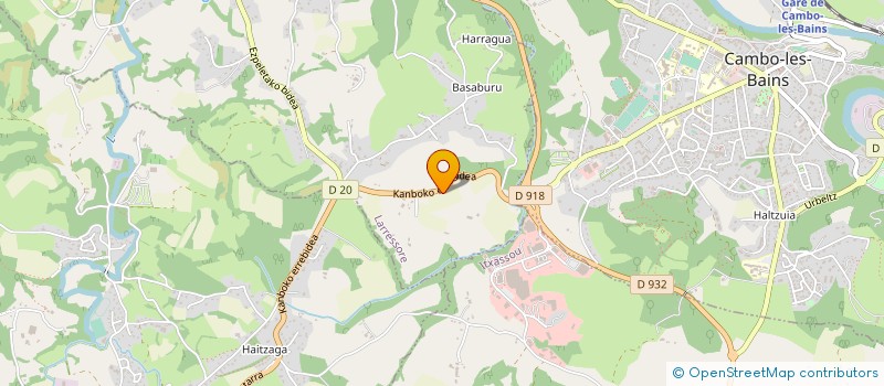 localisation de l'entreprise SUD AQUITAINE PVC à LARRESSORE