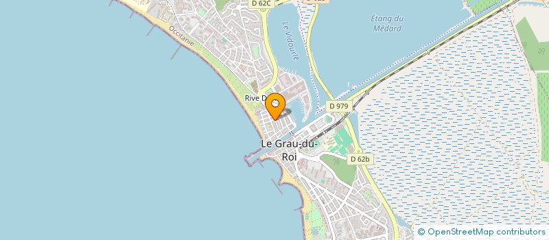 localisation de l'entreprise SUD ASCENSEUR SERVICE à LE GRAU-DU-ROI