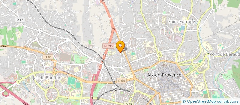 localisation de l'entreprise SUD ASSAINISSEMENT à AIX-EN-PROVENCE