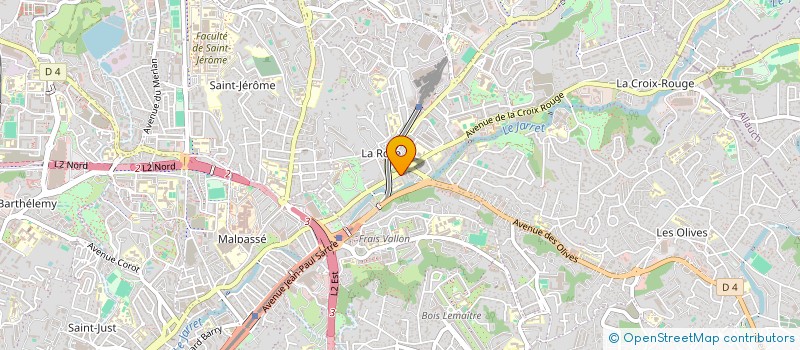 localisation de l'entreprise SUD AUTO 13 à MARSEILLE