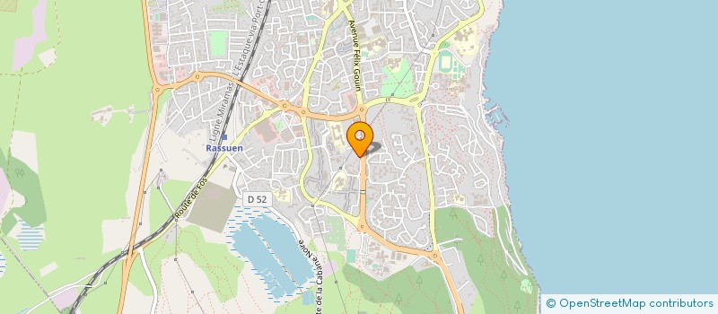 localisation de l'entreprise SUD AUTO 2000 à ISTRES